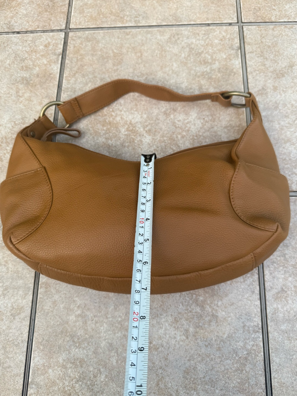 Hobo International Vintage Tan Leather Bag - Picture 9 of 16
